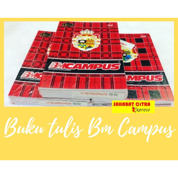 

Bts Buku Tulis 36 Lmbr Pack Isi 10 Bm Campus