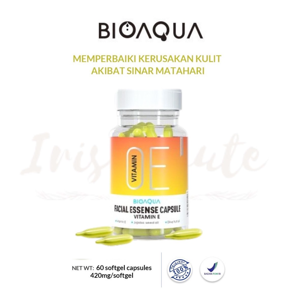 BIOAQUA Vitamin E Facial Essence Anti Aging / Serum Wajah Capsule Vitamin E