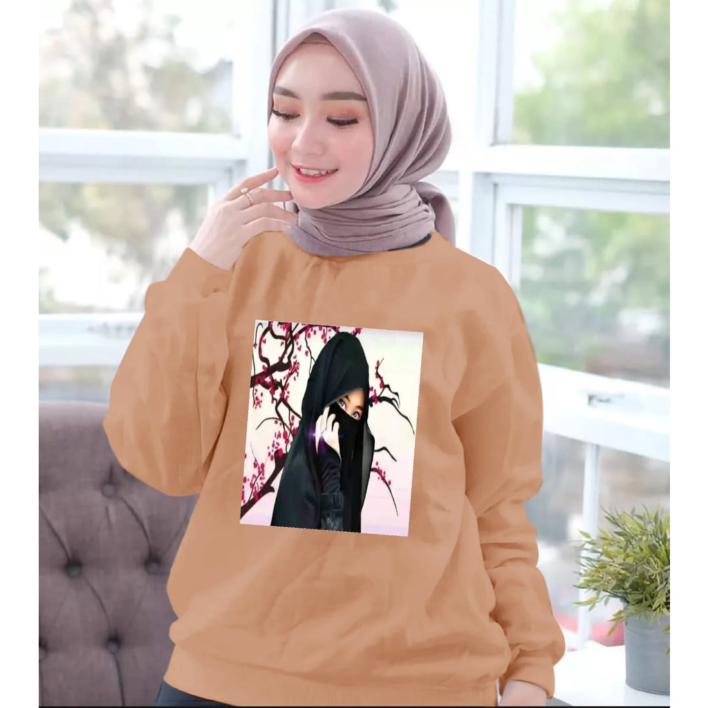 BISA COD ~ BAJU TRENDY ROSE SAKURA GIRL TERBARU-KAOS DISTRO WANITA LENGAN PANJANG KEREN MASA KINI-BAJU CEWEK TERLARIS