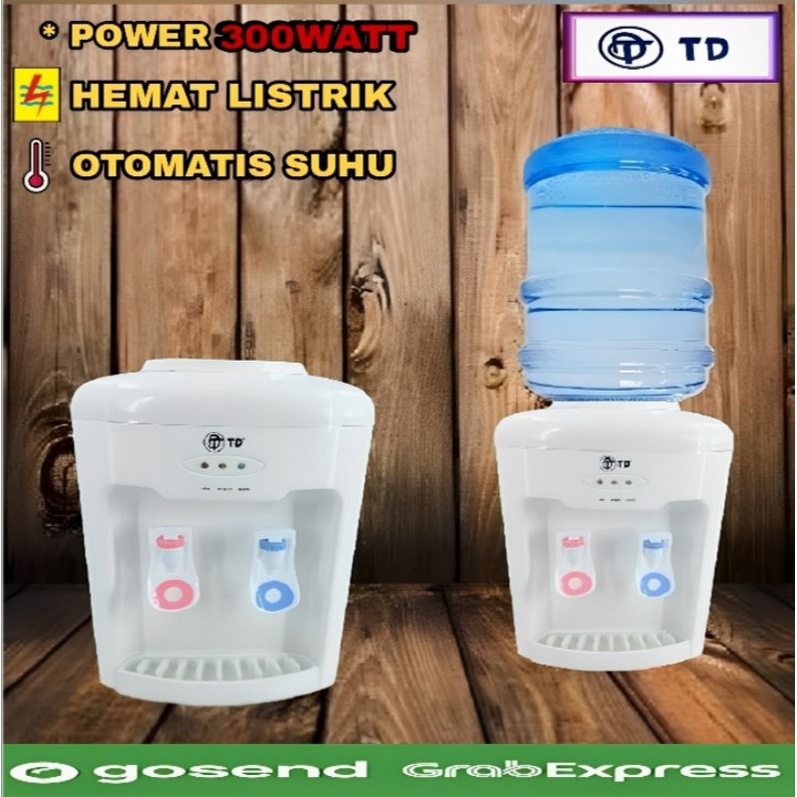 Dispenser Air Minum Galon Atas Meja Panas Normal Td Twin Dog