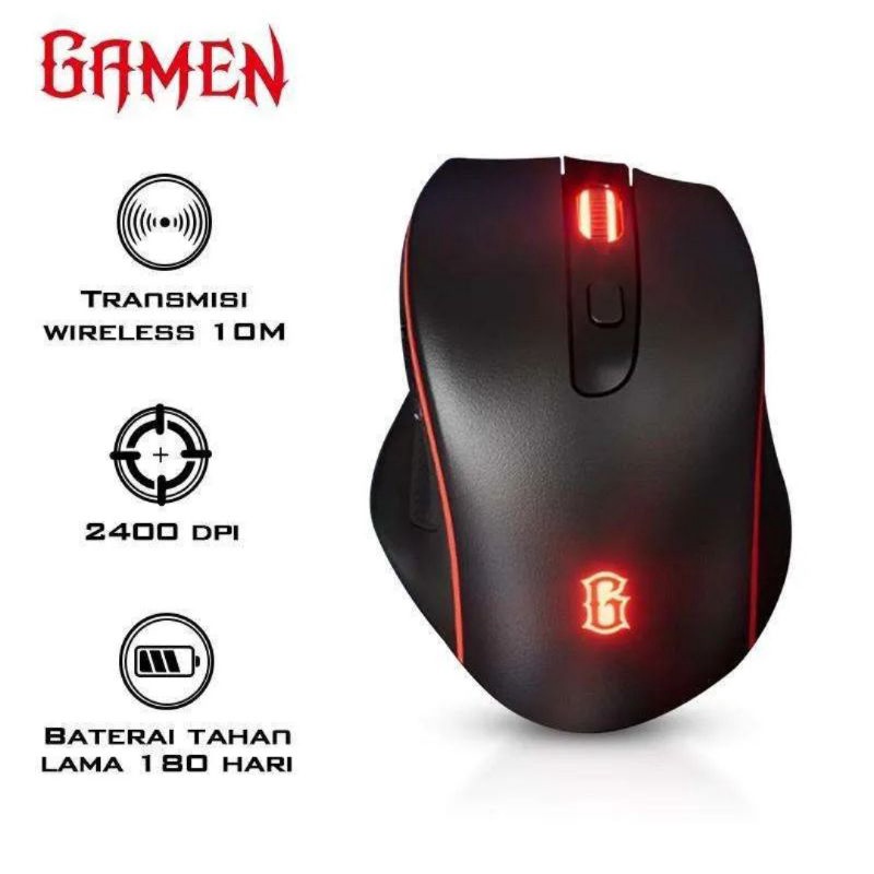 Mouse Gaming Gamen GM200W