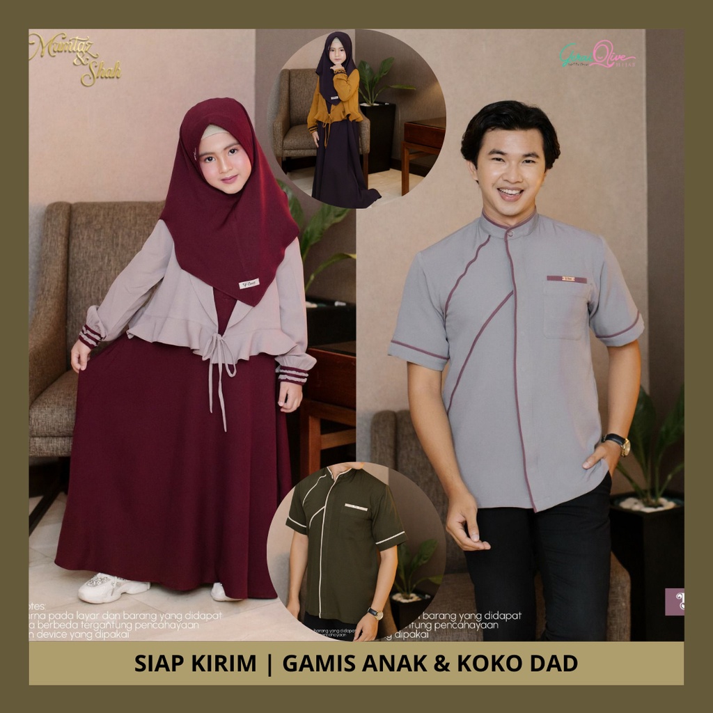 Mumtaz Shah Koko Pendek dan Gamis Anak By Fauz Hijab