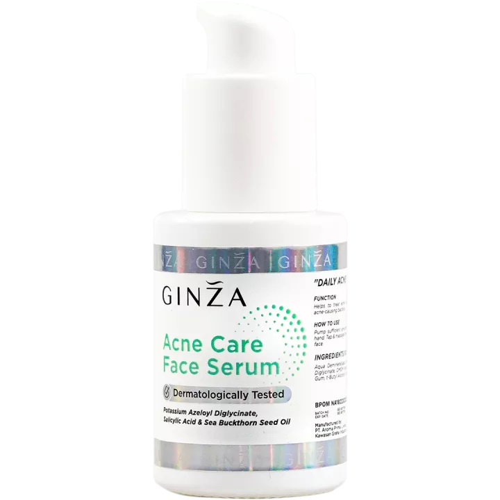 Ginza Acne Care Face Serum 30ml | HIJAU