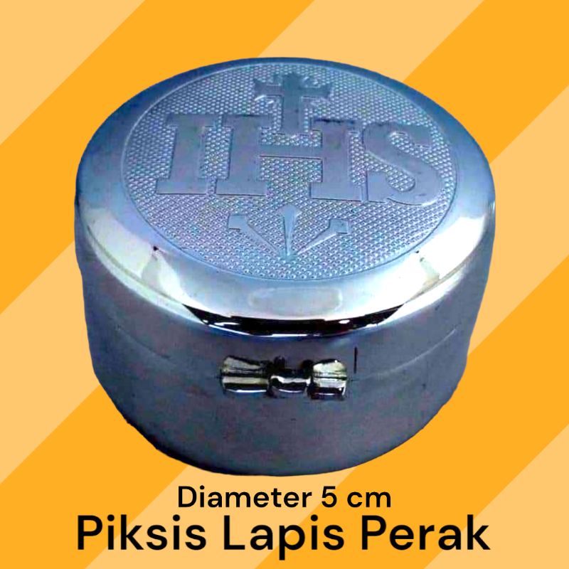 Piksis Lapis Perak / Kasula Romo Imam Katolik/Piksis Perak