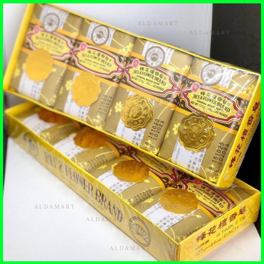 BEE BRAND SOAP 81gr 125gr - SABUN TAWON BPOM - SABUN KESEHATAN BPOM