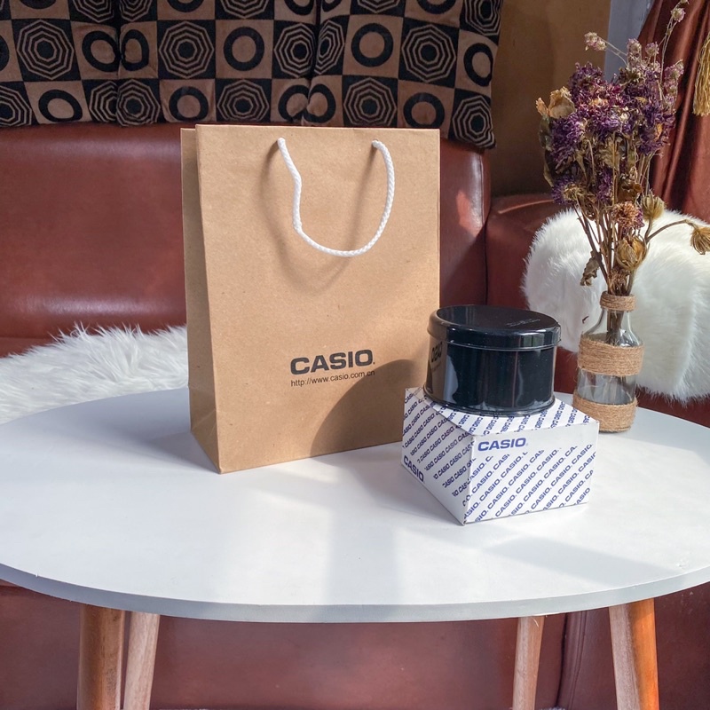 

Paper Bag Casio Small 20x10x26 cm Kotak Tas Kado Hadiah Jam Tangan Casual
