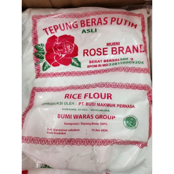 

Tepung Beras Putih Rose Brand