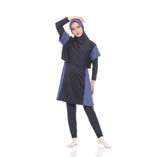 Baju Renang Muslimah Dewasa jumbo Baju Renang jumbo syar'i baju renang perempuan baju renang wanita big size renang hijab bolero