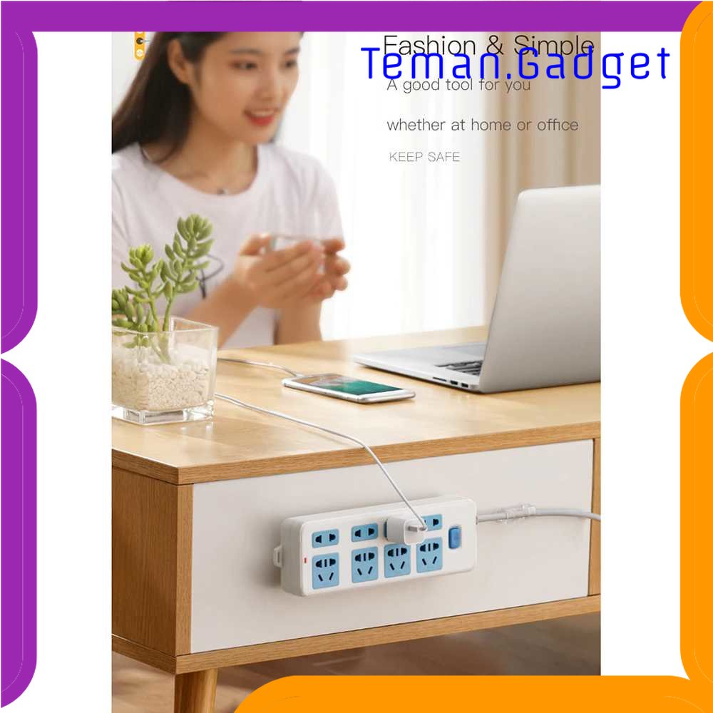 TG-RAK TCMAKE Rak Gantungan Soket Fixer Wall Hanger Rotating - TC23