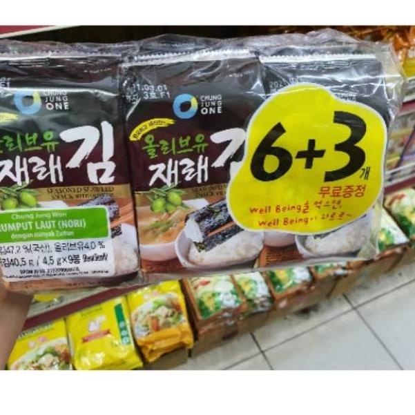 

Diskon ★★ Rumput laut Nori CHUNG JUNG ONE seaweed korea ღ