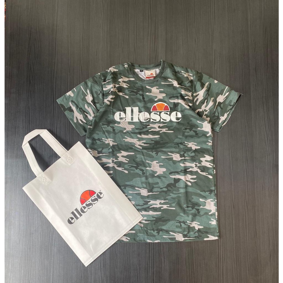 kaos t-shirt ellese camo freebag