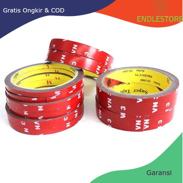 

Jual JETTING Lakban Selotip Double Tape 3M 1Pcs - SC-3M