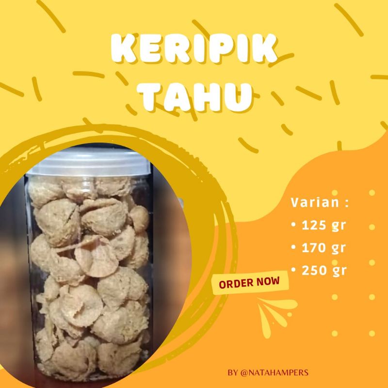 

Keripik Tahu / Kue Kering / Snack / Snack Solo