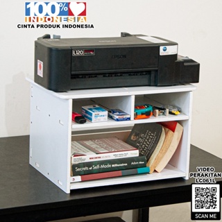 Rak Printer Tempat Penyimpanan Serbaguna Bahan MDF - LC061L