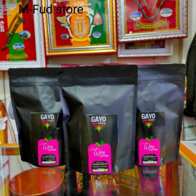 

Kopi gayo land Arabika wine 250gr