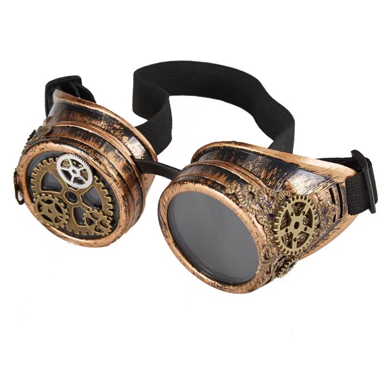 Steampunk Goggles Gears Glasses Vintage Gothic 8587