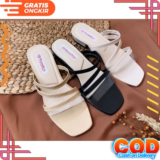 Zara 154 Vinyl Heels Kaca Transparan Heels Wanita Hak Tahu / Hils Hak Kaca Wanita / Hels Wanita Kerj