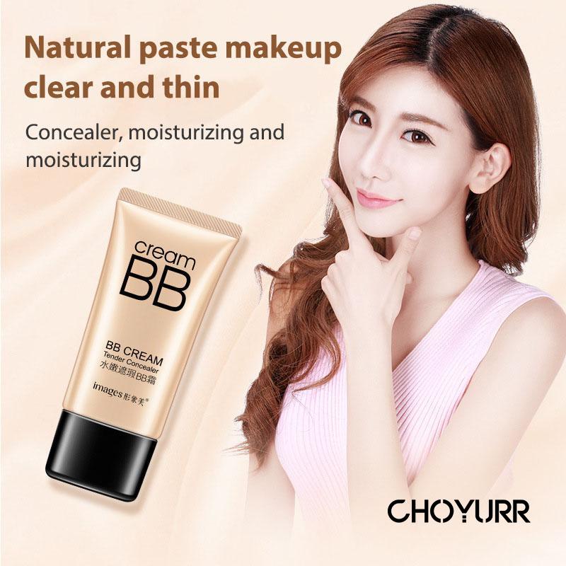 【COD】BB Cream Pelembab Concealer Memperbaiki Wajah Cerah Warna Kulit Isolasi Cream Kosmetik-CH