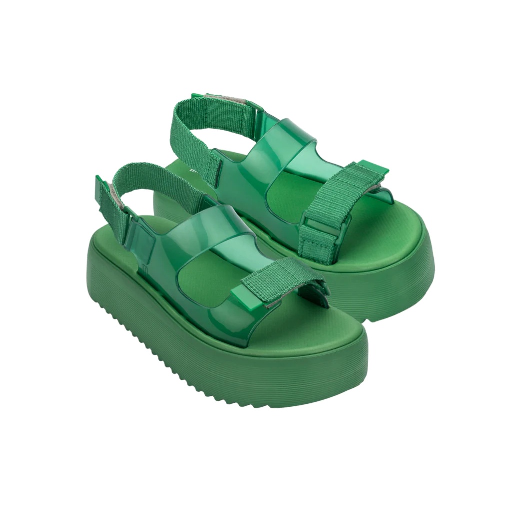 Melissa Brave Papete Platform Ad Green