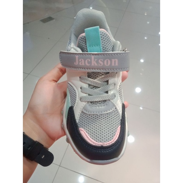 sepatu sneaker anak perempuan Jackson kidz ORI terbaru