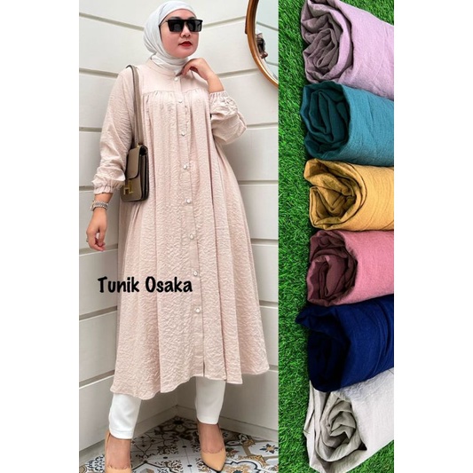 Winody  Atasan Tunik Osaka By Winody | TERLARIS Tunik Winody Original Premium Kualitas Import | BEST