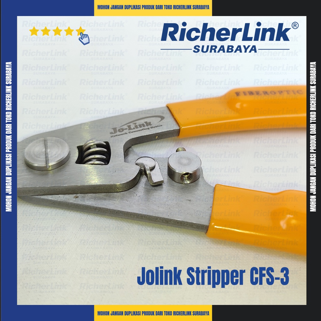 Stripper CFS-3 Fiber Optik Merk Jolink