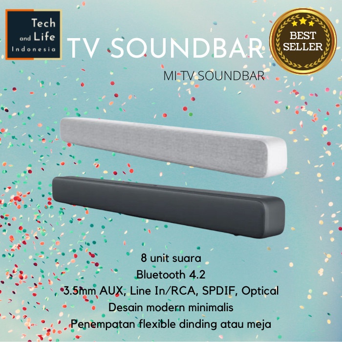 Speaker Tv Soundbar Mi Wired Wireless Bluetooth Hifi
