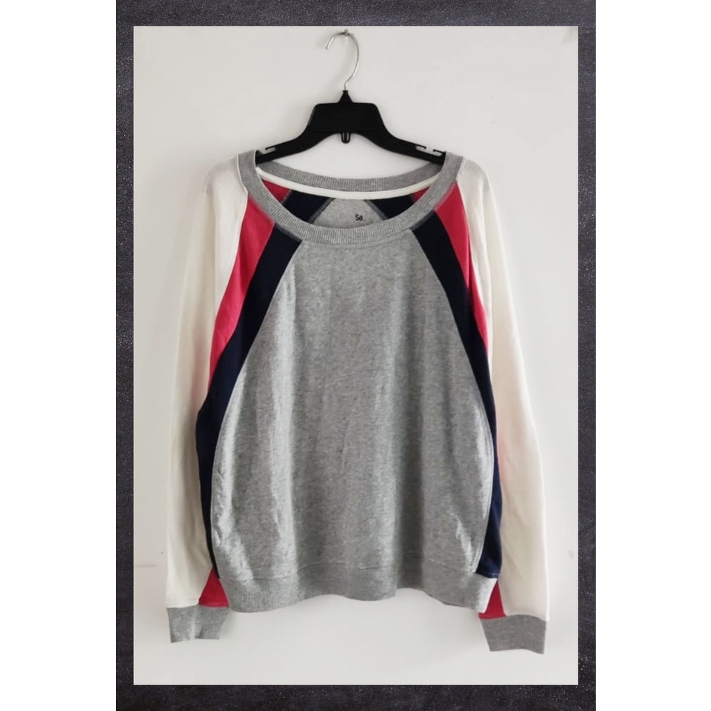 sweater wanita bigsize, sweater wanita jumbo, sweatshirt s oliver, sweater real pict