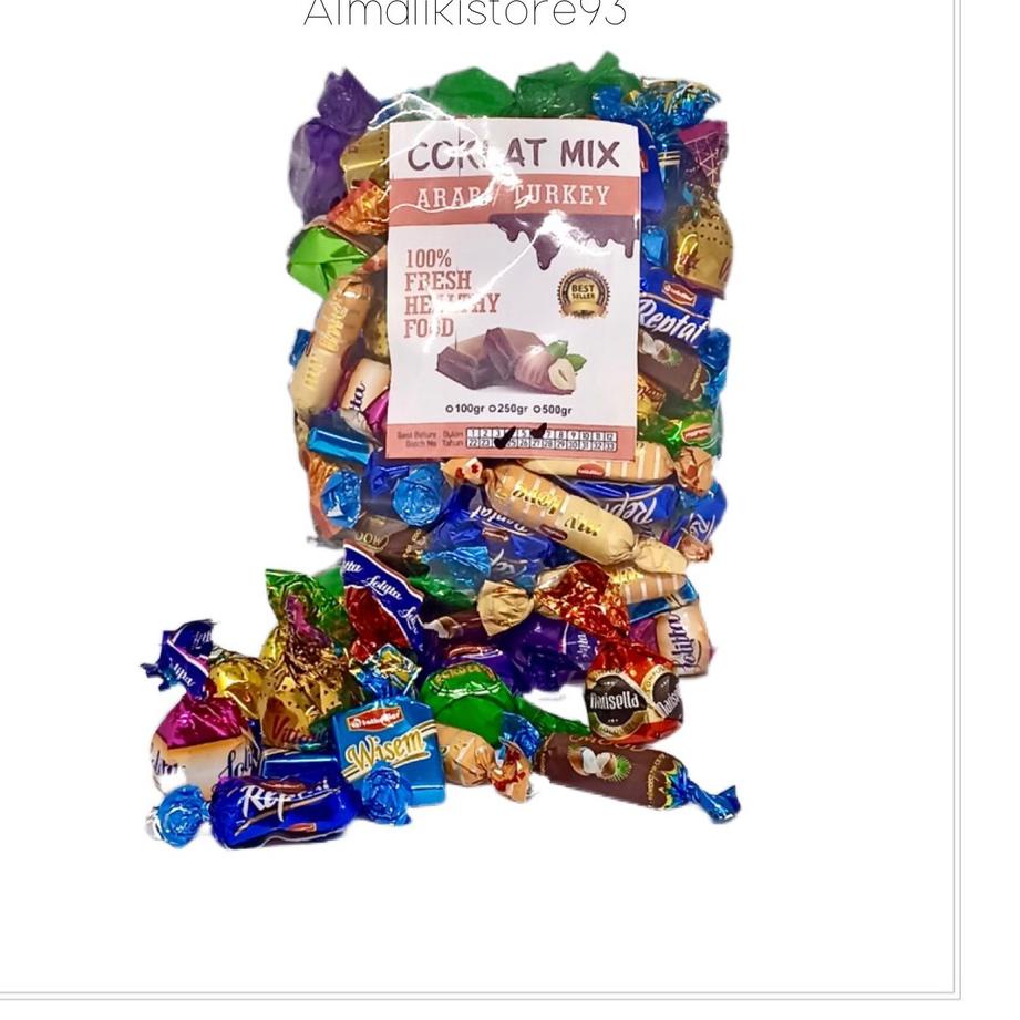 

AIL594 Coklat Turky Mix 1kg-Coklat Arab- Oleh2 haji&umroh |