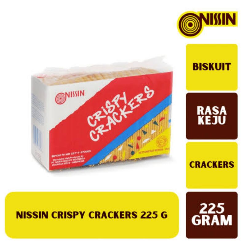 

Nissin Crackers Crispy 250gr