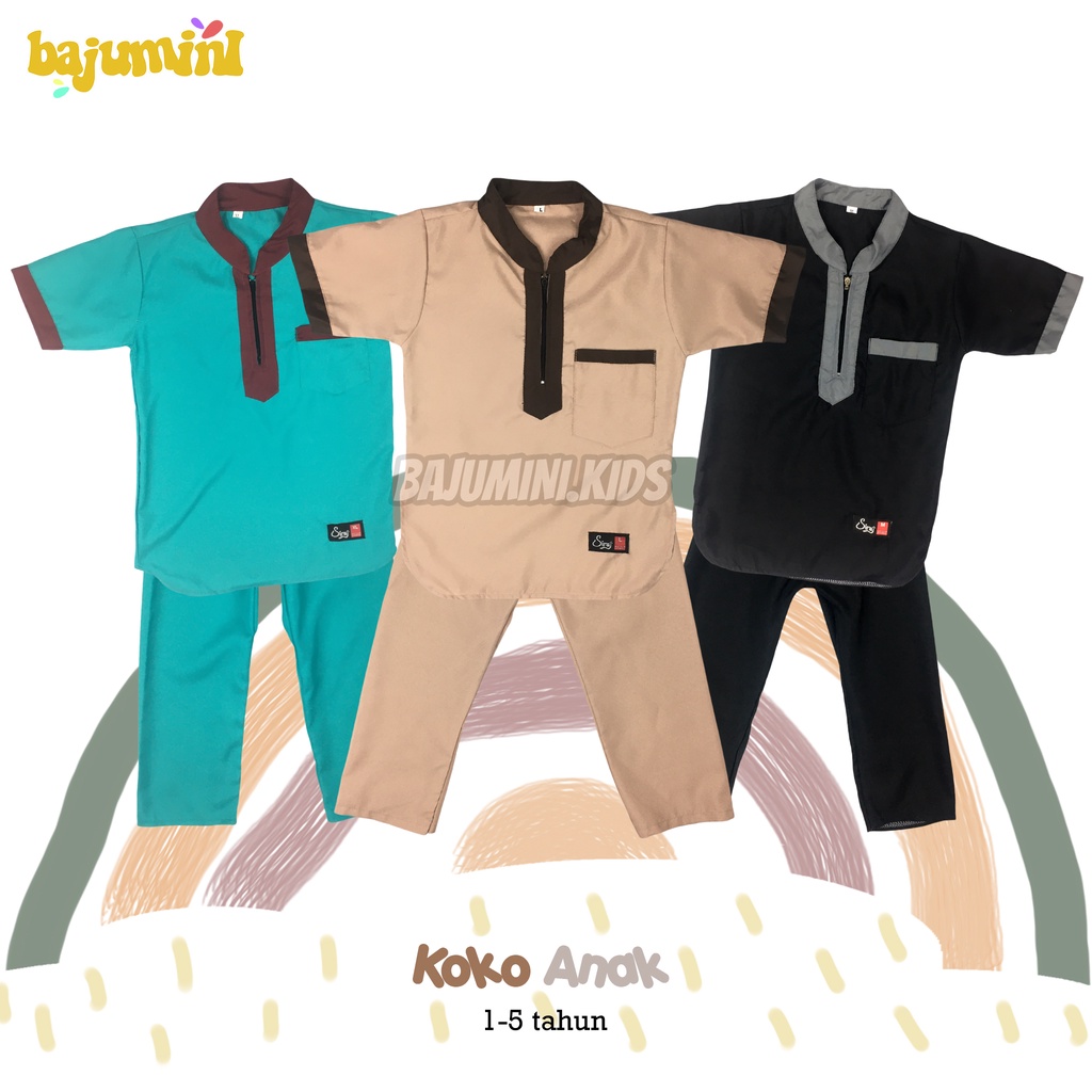 1-5tahun Setelan Koko Anak by Siraj