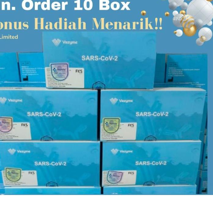 Promo | FG2 | JAMIN ORI  SWAB ANTIGEN VAZYME AKL (Min. Order 10 box )