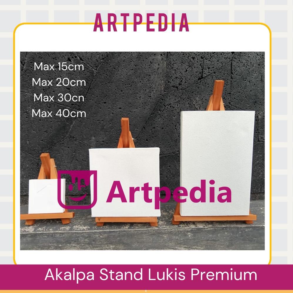 

[KODE PRODUK VVQE95364] Easel Stand Lukis / Stand Lukis 10cm 15cm 20cm 30cm 40cm / Easel lukis premium