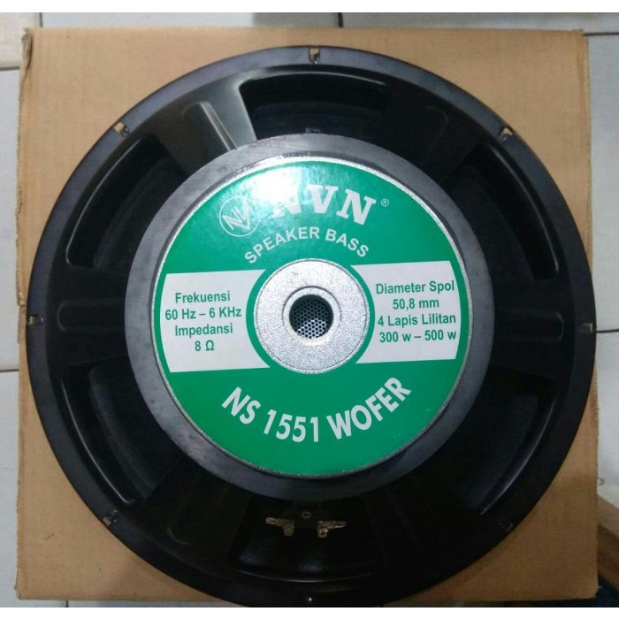 Speaker NVN 15" / inch NS 1551 WOFER