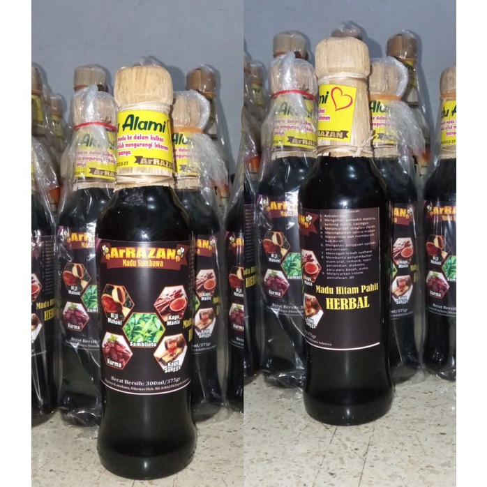 

Madu Sumbawa Ar Razan Hitam Pahit HERBAL