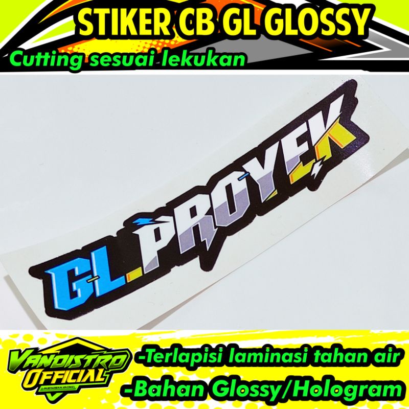 stiker gl proyek