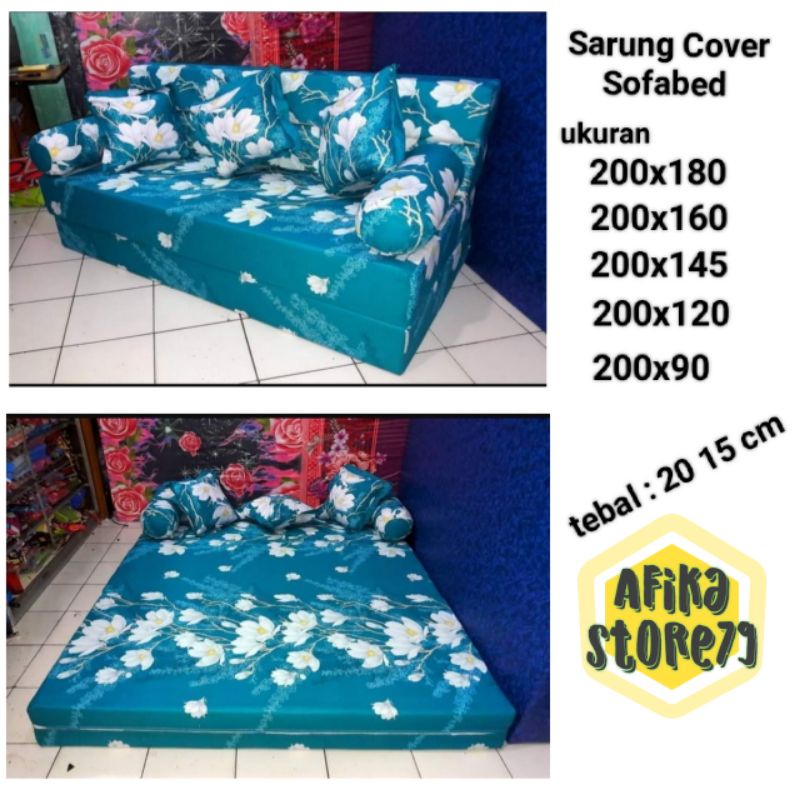 Sarung Cover Sprei Kasur Sofabed Ukuran 200x180x20  200x180x15 200x160x20 200x160x15