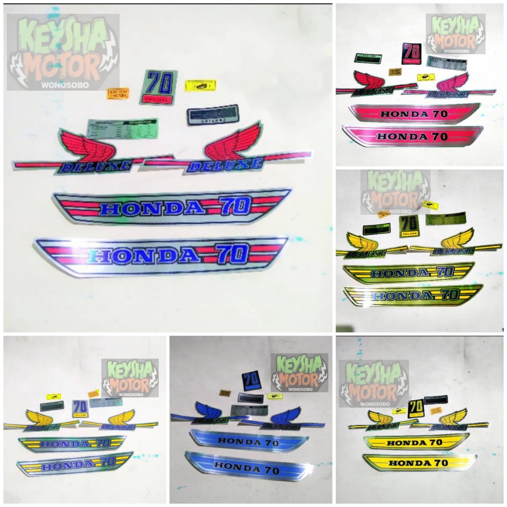 STICKER BODY C70 STRIPING BODY C70 STIKER