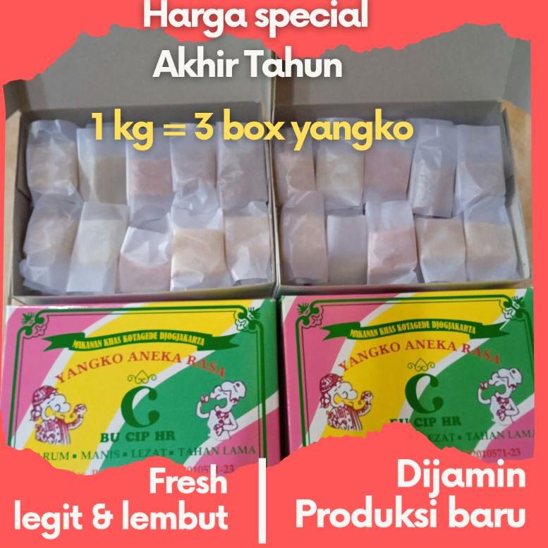 

Ready Stok YANGKO isi 30 biji snack khas Jogja