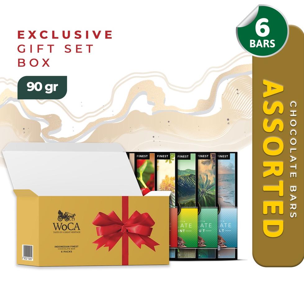 

Kemasan Baru.. WoCA Assorted Chocolate Bar WoCA 6x90 gram FPQ