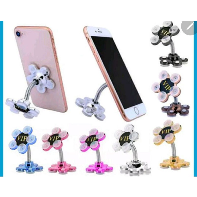 Stand Holder Flexible socket Phone Universal popup penyangga HP Handphone