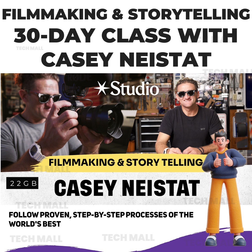 

NS [Video Course] Filmmaking & Storytelling 30-Day Class with Casey Neistat