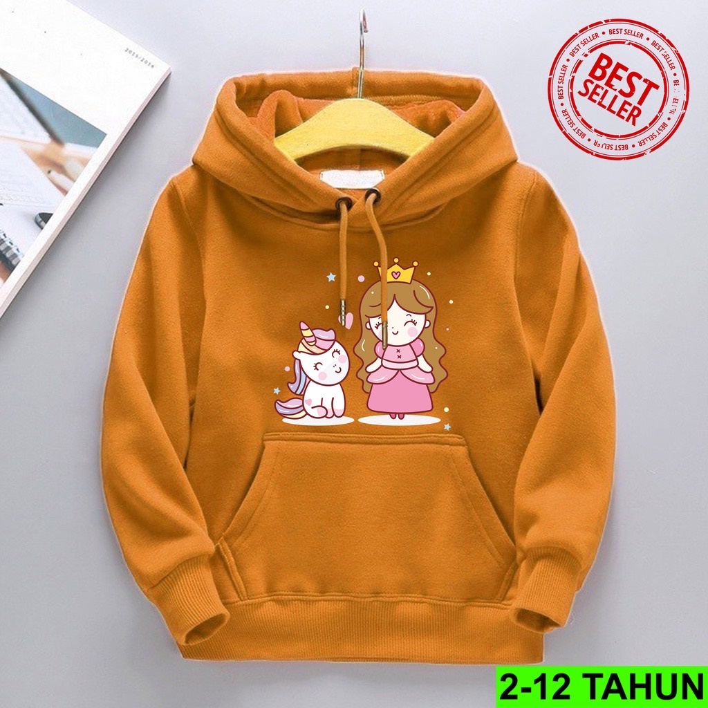 Jumper Hoodie Anak  FRINCES UNIC II Jaket Hoodie Anak Viral Bahan Fleece Sz M - XL ( Laki Laki &amp; Peremepuan )