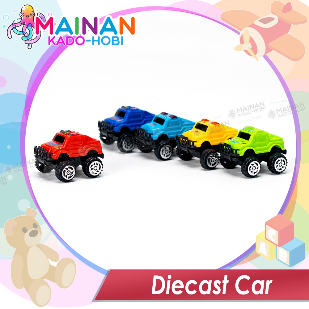 SOUVENIR HADIAH ANAK LAKI MAINAN MINIATUR DIECAST CAR MOBIL JEEP