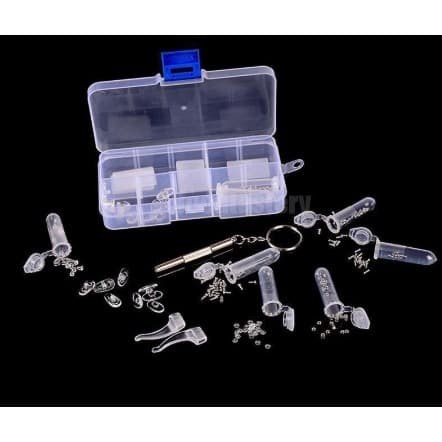 

Termantab] Alat Reparasi Sekrup Set obeng earhook sekrup nosepad silicon