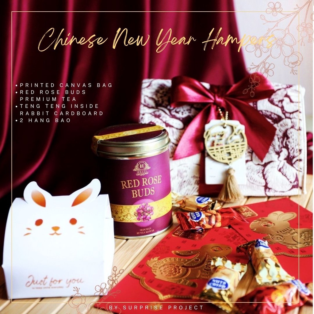 

Hampers Imlek 2023 Parcel CNY Chinese New Year Tahun Kelinci Shio Rabbit