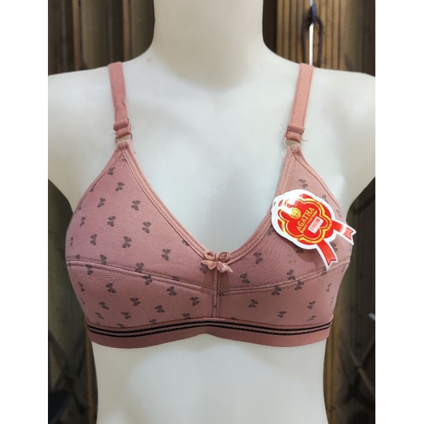 6 Pcs Sport Bra Wanita Cewek Remaja Bh Sport Tanpa Kawat dan Busa Misty