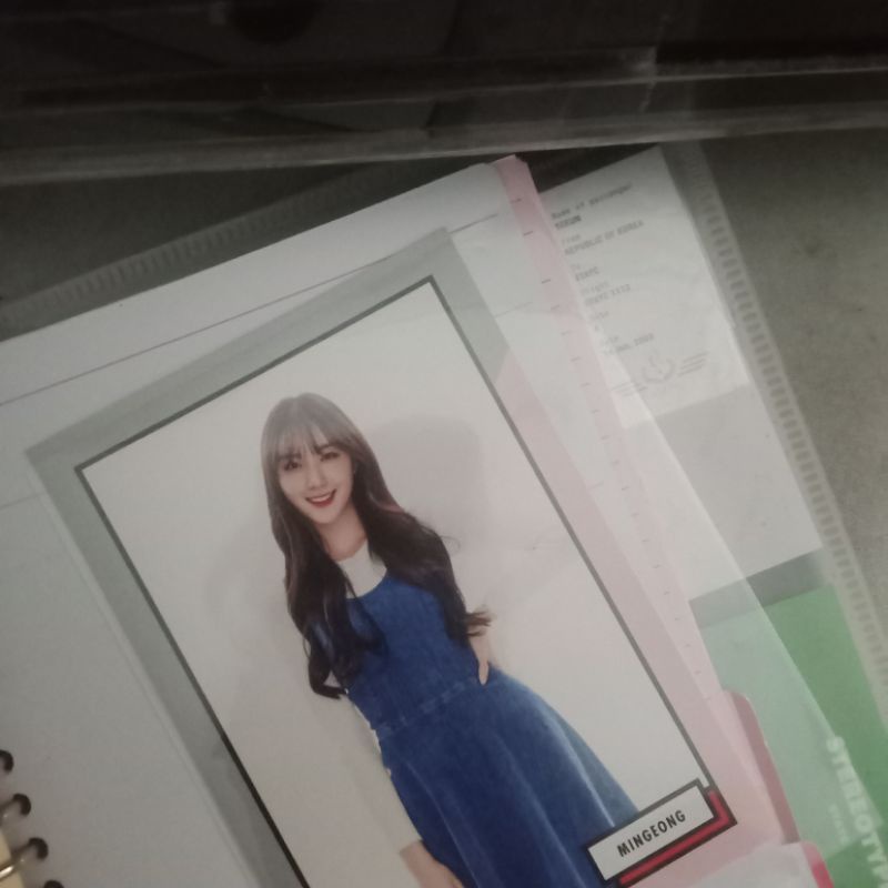 Photocard Pristin Pledis Girlz Roa