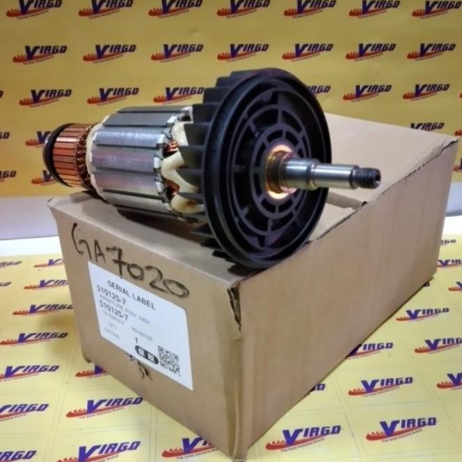 Armature Angker Gerinda Makita Ga 7020/Ga7020 Ga 9020 Ga9020 Asli Ori