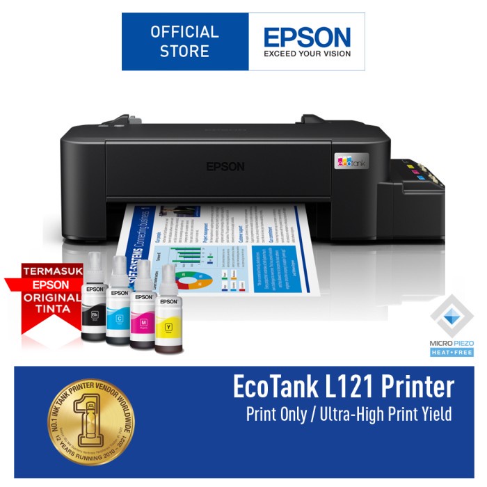 TERBARU Printer Epson L121 pengganti Epson L120